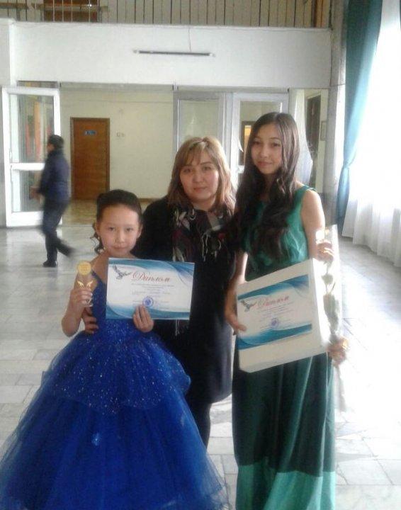 Участие в городском конкурсе патриотической песни Атамекен