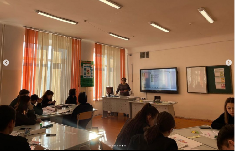 11 “А” сыныбында “Big Idea” тақырыбына ашық сабақ. Открытый урок в 11 “А” классе на тему “Big Idea”